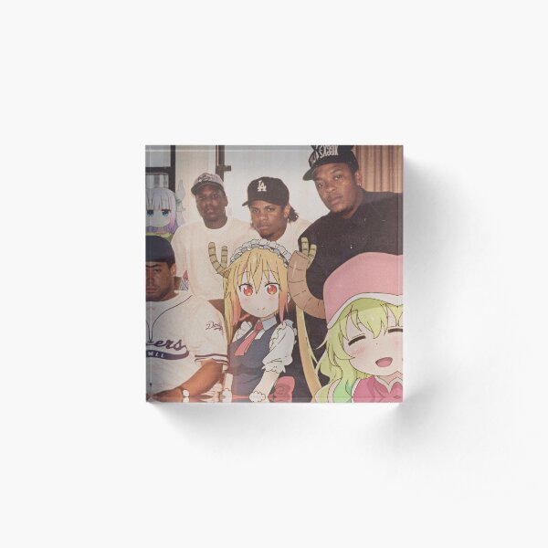 Maid Dragons and their crew Acrylic Block