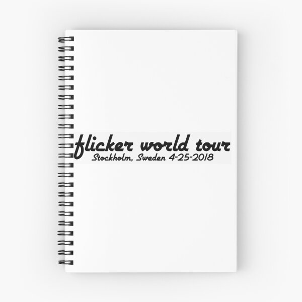 Item preview, Flicker World Tour w/custom show date - Stockholm designed and sold by randii m.