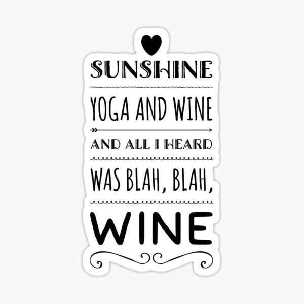 Sticker Hello Sunshine Yoga 3 Round – dunworkin