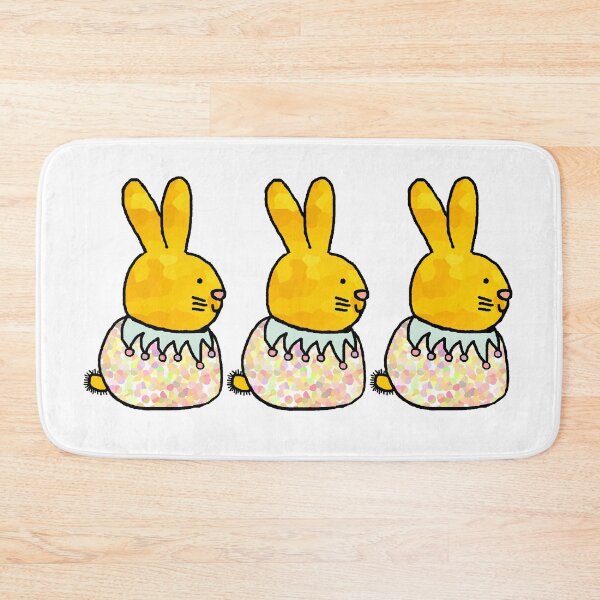 Item preview, Spring Rabbits - three bunnies for Easter designed and sold by ellenhenry.