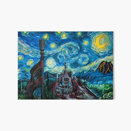 Artikel-Vorschau von Sternennacht über der Burg, designt und verkauft von Tess Pilgrim.