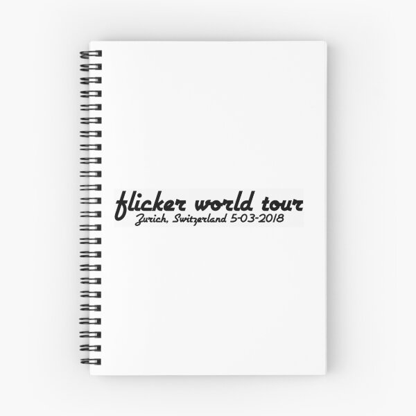 Item preview, Flicker World Tour w/custom show date - Zurich designed and sold by randii m.
