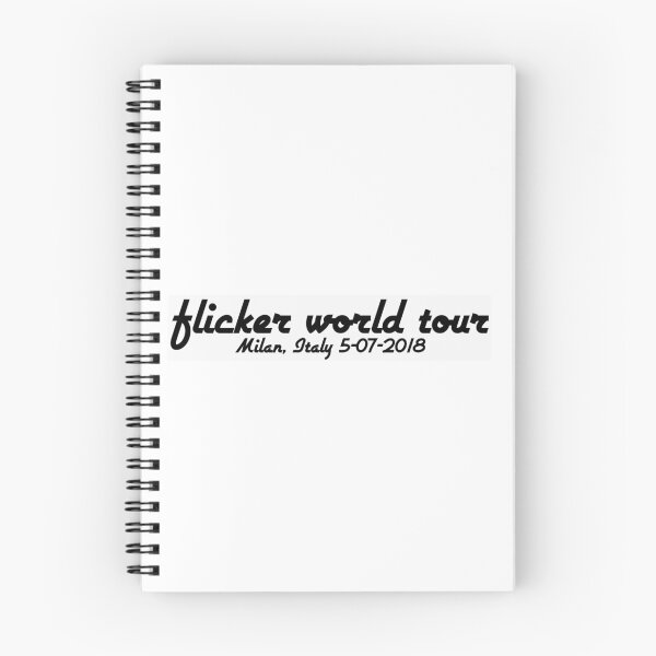 Item preview, Flicker World Tour w/custom show date - Milan designed and sold by randii m.