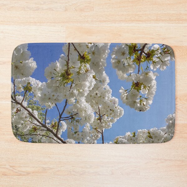 Item preview, White Cherry Blossom Trees in Kew Gardens 2019 designed and sold by ellenhenry.