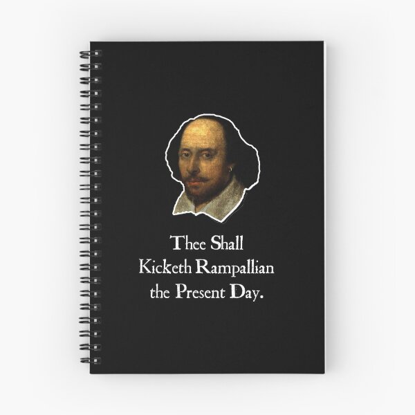 Item preview, Funny Shakespeare Tshirt — Today You Will Kick Ass designed and sold by ZachTheDesigner.