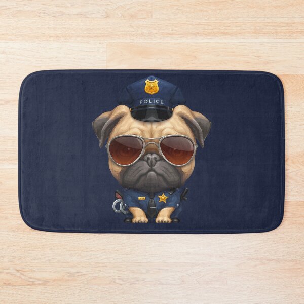Item preview, Pug Police Officer designed and sold by anmlz.