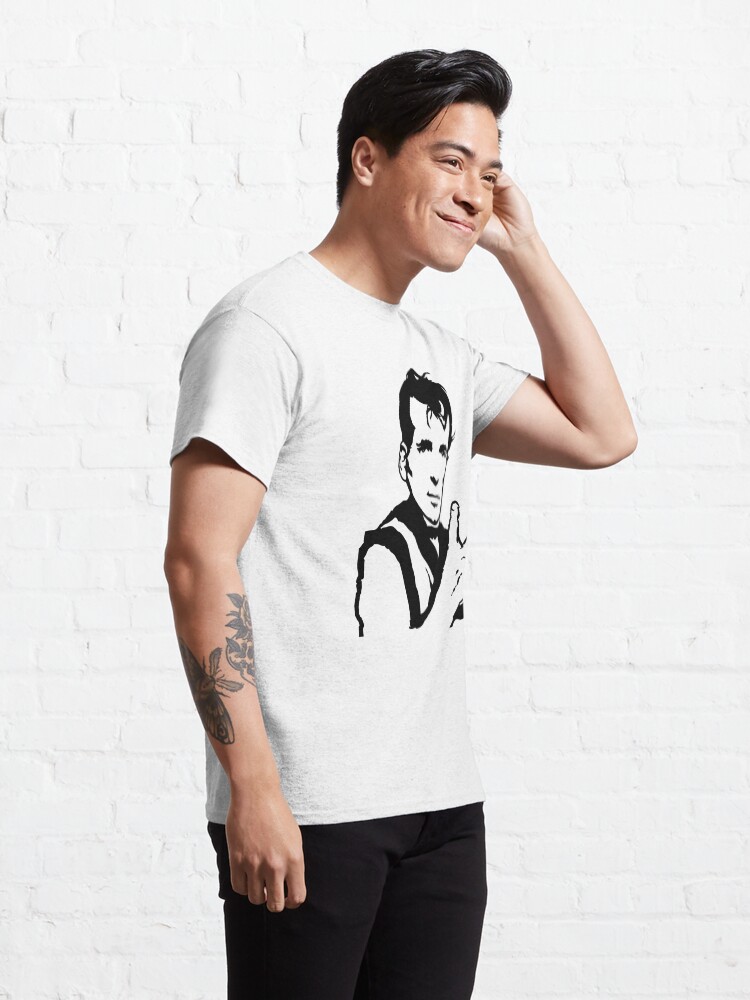 Alternate view of Jack Kerouac Peace Sign Symbol Classic T-Shirt