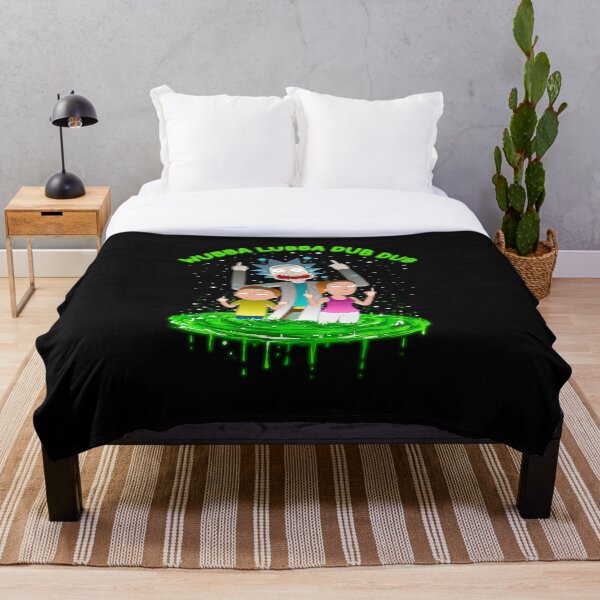 WUBBA LUBBA DUB DUB Throw Blanket