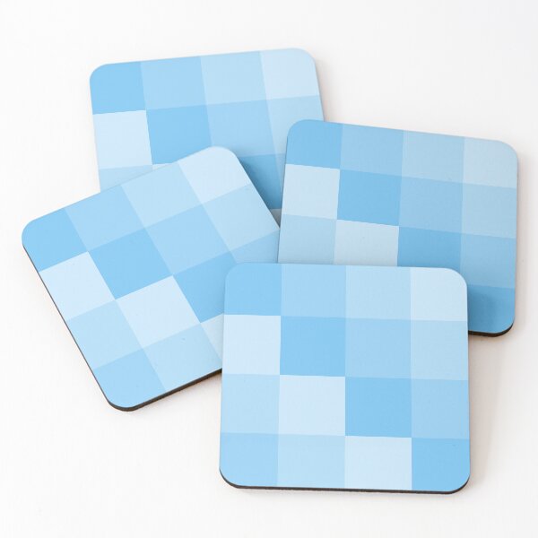 Item preview, Four Shades of Turquoise Square designed and sold by ShelleyYlstArt.
