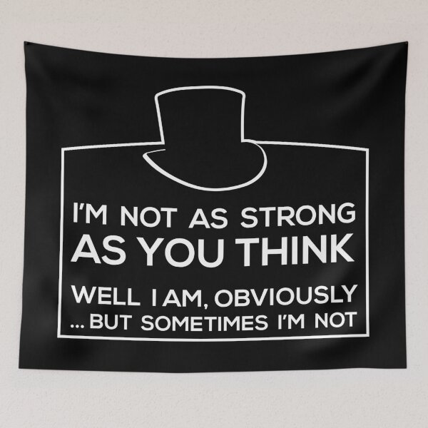 Item preview, Gentleman Jack Not As Strong As You Think designed and sold by OkidokiBarlick.