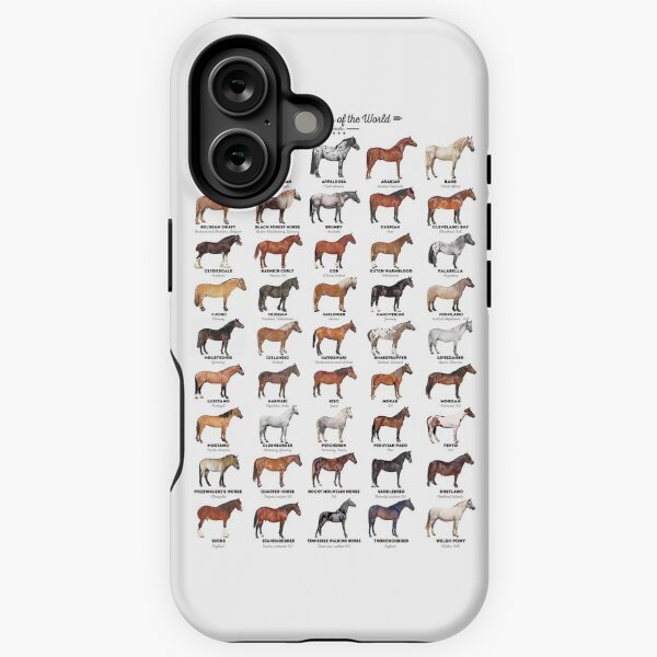 Aperçu de l'œuvre Races de chevaux du monde créée et vendue par Inna Soyturk.