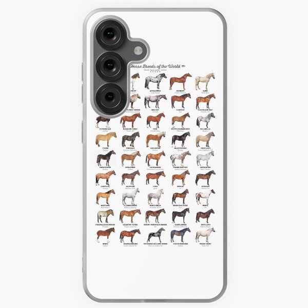Aperçu de l'œuvre Races de chevaux du monde créée et vendue par Inna Soyturk.