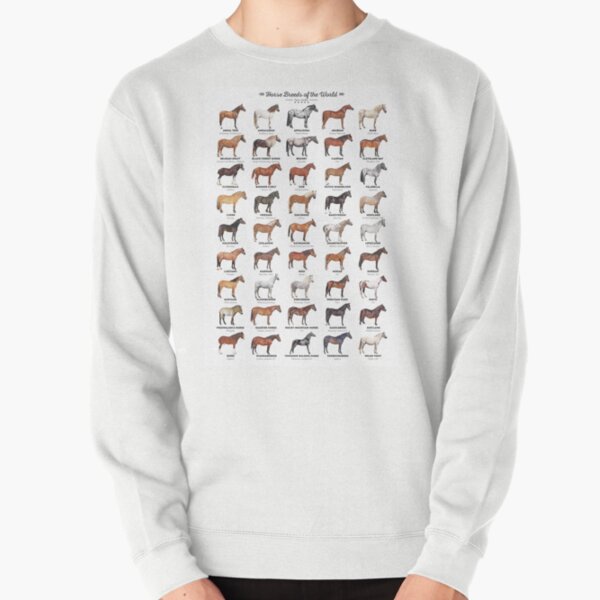 Item preview, Horse Breeds Of The World designed and sold by Inna Soyturk.