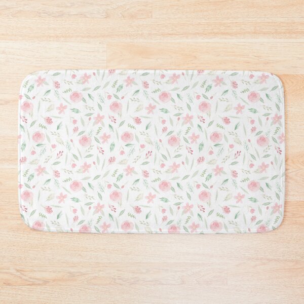 Item preview, Blush pink Floral Watercolor | Pattern designed and sold by Harpley Design Studio.