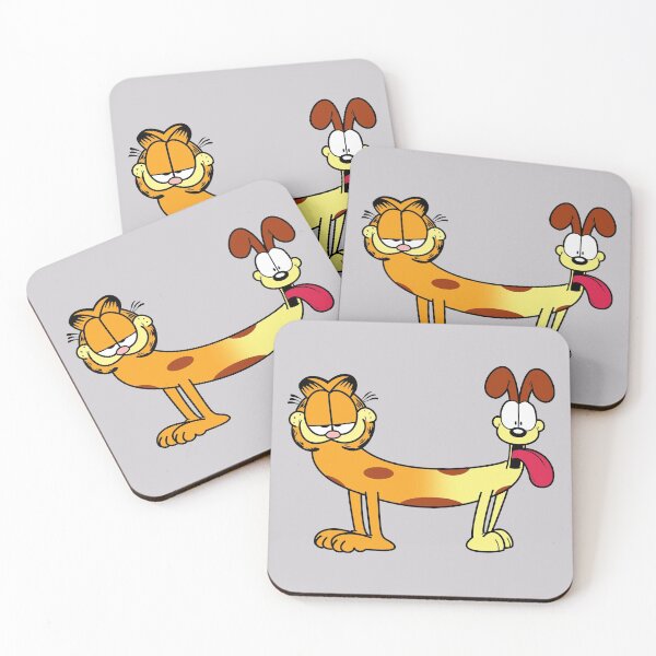 Aperçu de l'œuvre Garfield et Odie, un mélange de chats et de chiens créée et vendue par 90sOE.