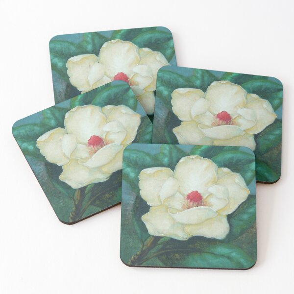 Item preview, Magnolia Flower Oil Painting designed and sold by Rick Paller.