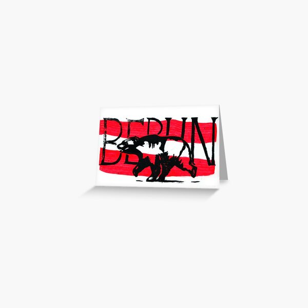 Bärlin - Postcard Greeting Card