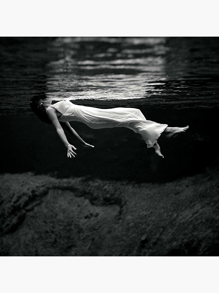 Woman Floating Underwater Weeki Wachee Spring Florida Toni Frissell by historicalstuff