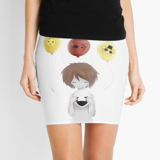 Fnaf Anime Mini Skirts Redbubble - fnaf 3 stage 01 golden freddy mini game music roblox roblox