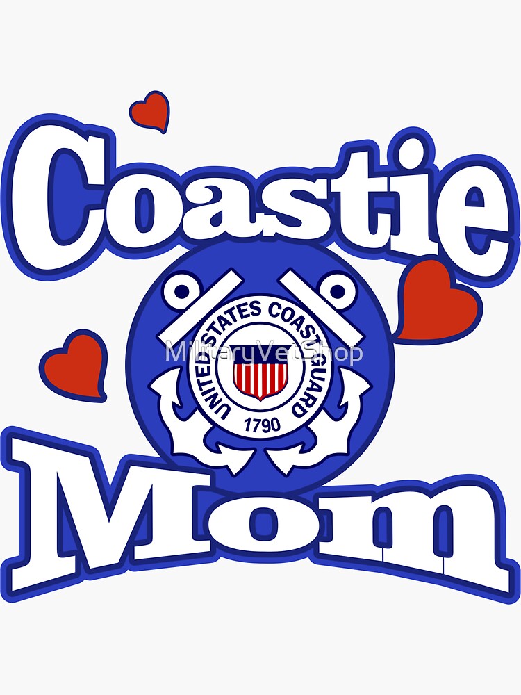 Coastie Mom by MilitaryVetShop