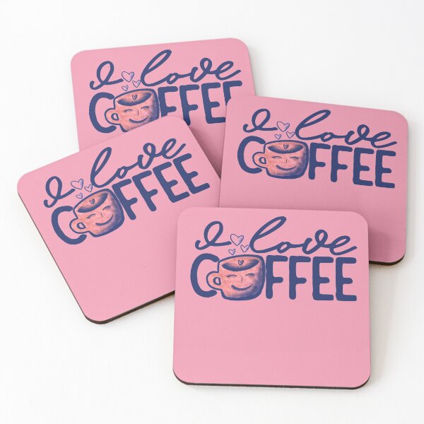 Item preview, I love coffee designed and sold by FrictionMaxxing.