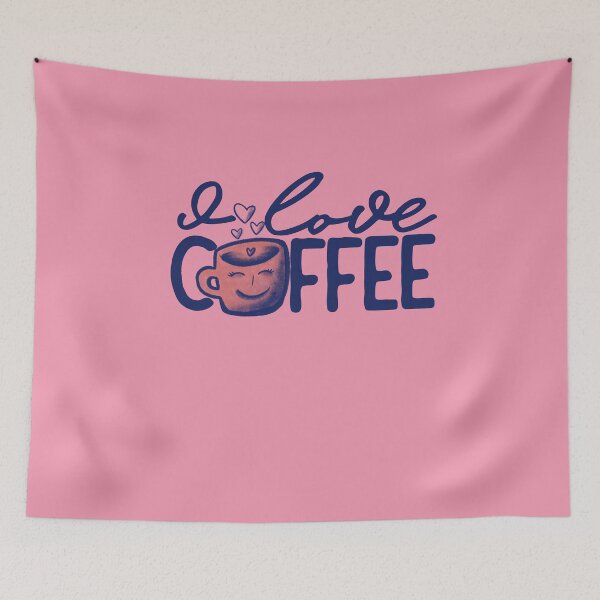 Item preview, I love coffee designed and sold by FrictionMaxxing.