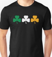 Ireland Shamrock Flag Unisex T-Shirt