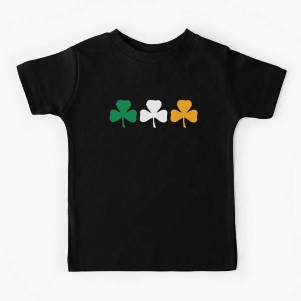 Ireland Shamrock Flag Kids T-Shirt