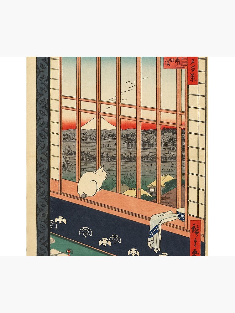 Ricefields And Torinomachi Festival 100 Famous Views Of Edo By Hiroshige Utagawa by historicalstuff
