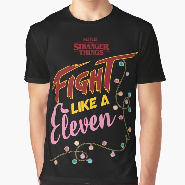 Item preview, STRANGER THINGS: FIGHT LIKE A ELEVEN  designed and sold by FunGangStore.