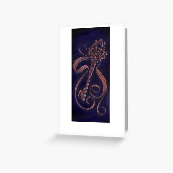 trinity key Greeting Card