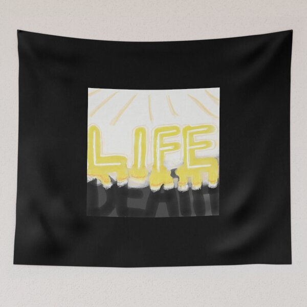 Item preview, life will conquer death l designed and sold by Snuggleshark.