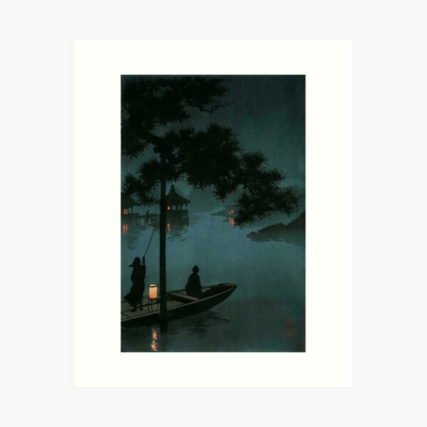 Lake Biwa By Koho Shoda Art Print