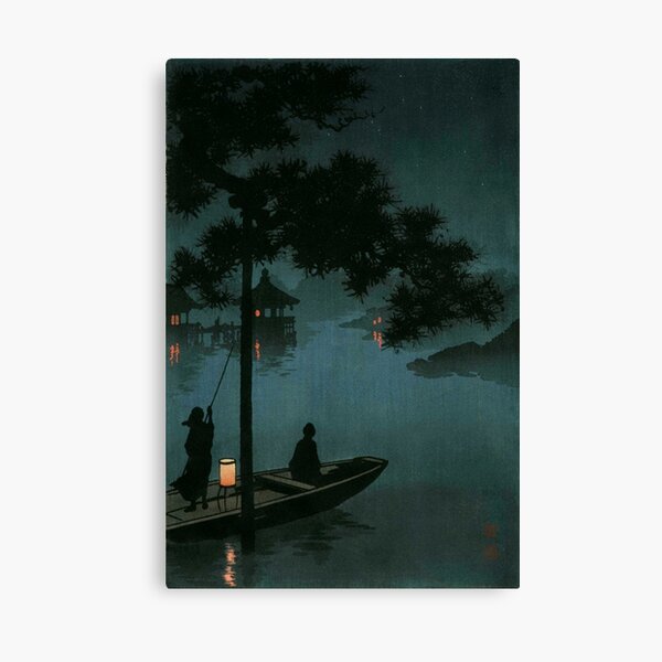 Lake Biwa By Koho Shoda Canvas Print