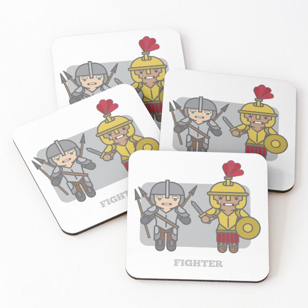 Item preview, Simple Human Fighter designed and sold by Ruth Symonds.