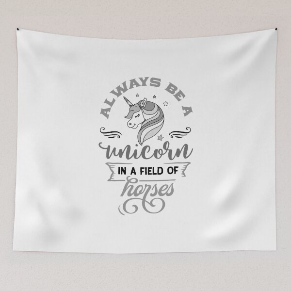 Item preview, Always Be A Unicorn designed and sold by Color Me F*@k!ng Happy.