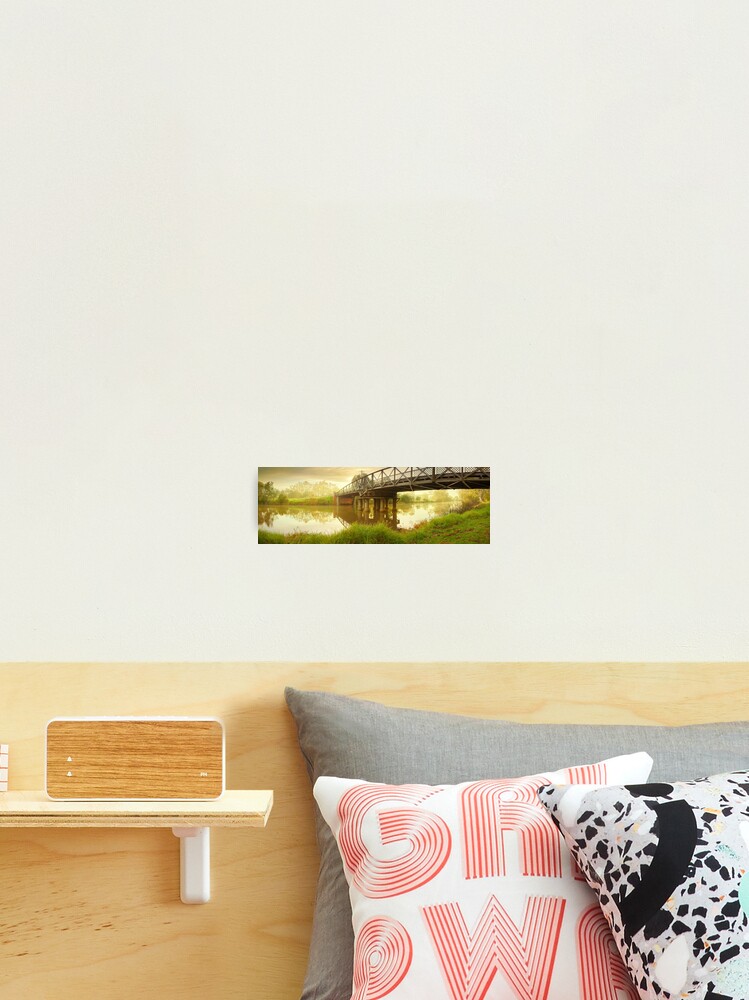 Thumbnail 2 of 3, Photographic Print, Sale Swing Bridge, Victoria, Australia designed and sold by Chockstone.