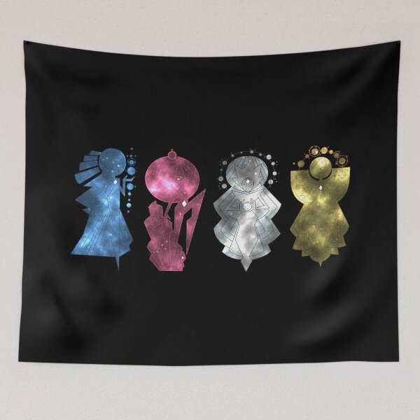 Item preview, Diamond Authority Mural (Galaxy Design) designed and sold by MokaMizore97.