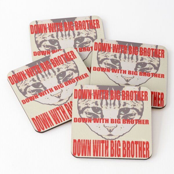 Item preview, Down With Big Brother Red designed and sold by charliebrowntc.