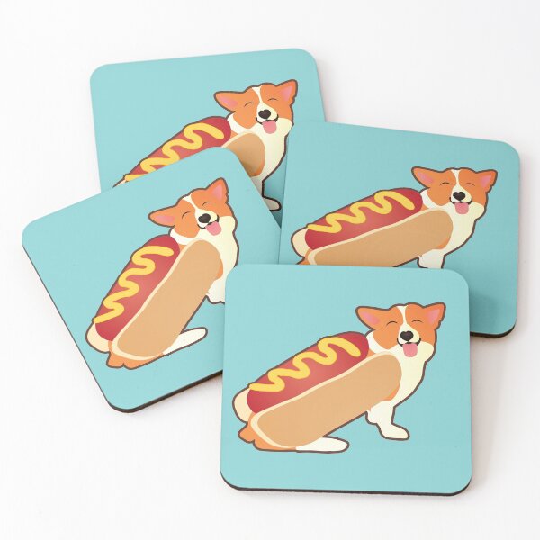 Item preview, hot dog dog  designed and sold by Sophie Spicci.