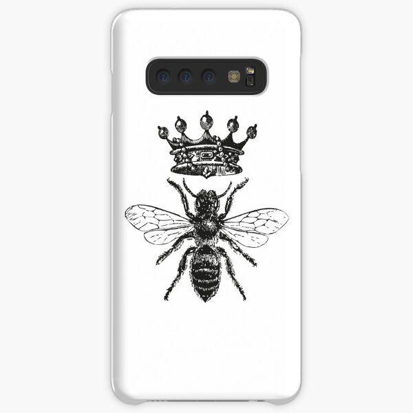 Queen Bee | Vintage Honey Bees | Black and White | Samsung Galaxy Snap Case