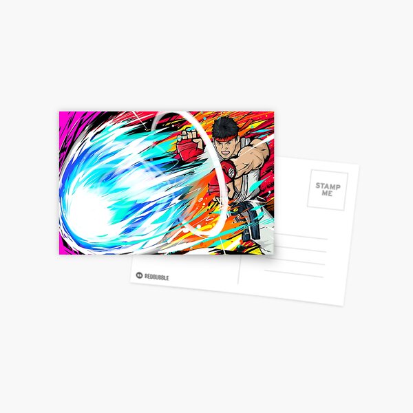 Ryu | Hadoken Postcard