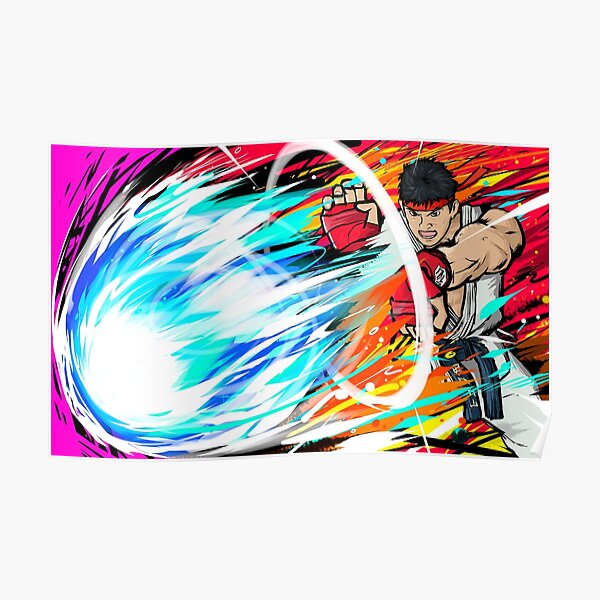 Ryu | Hadoken Poster