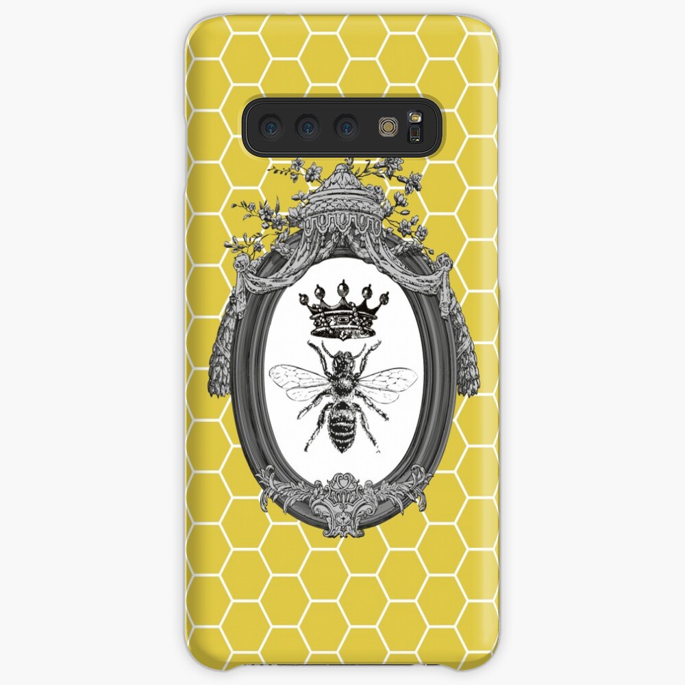 Queen Bee | Vintage Honey Bees | Honeycomb Patterns | Samsung Galaxy Snap Case