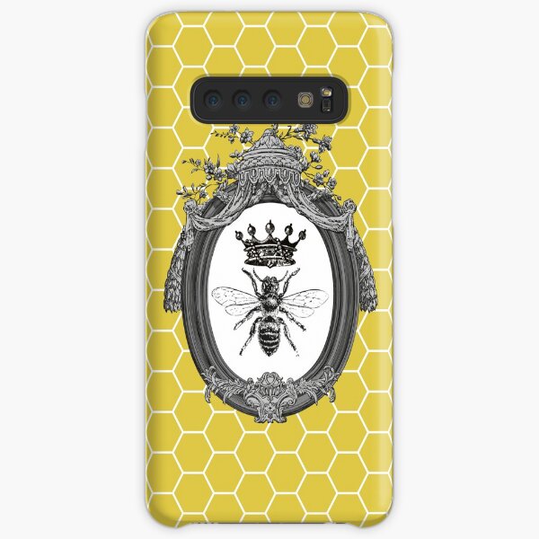 Queen Bee | Vintage Honey Bees | Honeycomb Patterns | Samsung Galaxy Snap Case