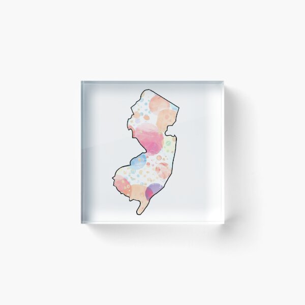 Item preview, Colorful New Jersey designed and sold by Skylyr VanDerveer.