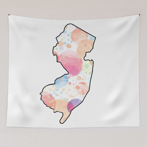 Item preview, Colorful New Jersey designed and sold by Skylyr VanDerveer.
