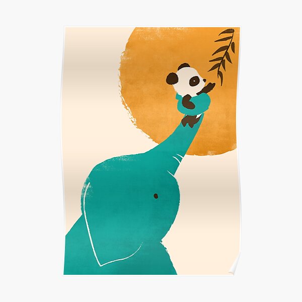 Panda's Little Helper Poster