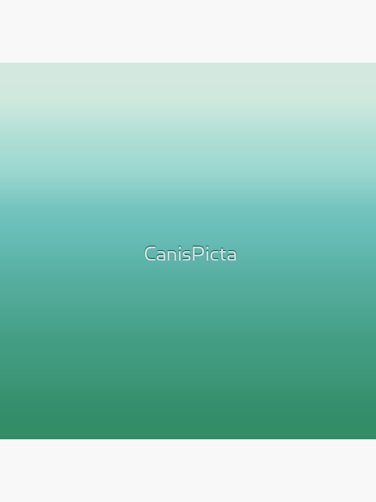 Artwork view, Seafoamin' Ombre (blended) designed and sold by CanisPicta