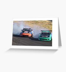 James Deane vs. Chris Forsberg Greeting Card